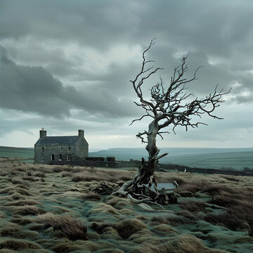 Grim Solitude: A Visual Representation of Emily Bronte's Wuthering Heights