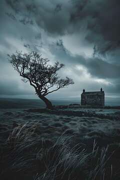 Grim Solitude: A Visual Representation of Emily Bronte's Wuthering Heights
