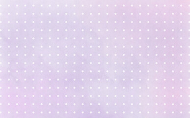 水彩タッチの紫のドット背景