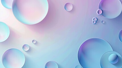 Bubbles Background, Generative AI