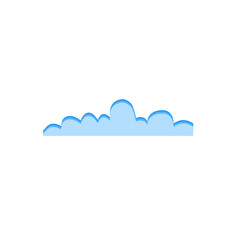 cloud border decoration