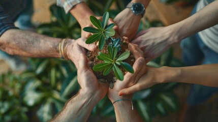 Empathetic manager nurturing team collaboration.