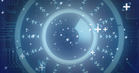 Image of scope scanning and data processing