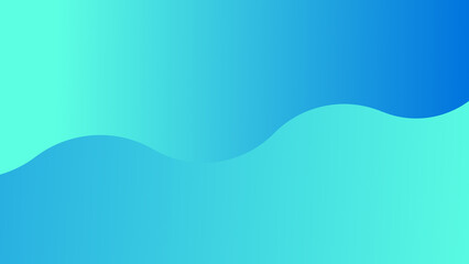 Une vague abstraite bleu 