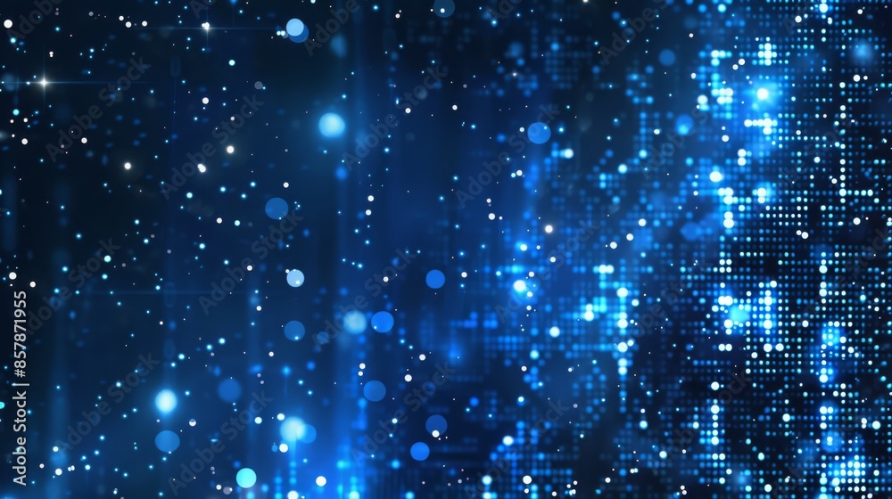 Fototapete modern illustration of abstract background with geometric square elements grid. background with diss
