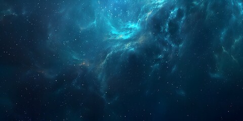 A stunning view of the deep space filled with stars, nebulae, and cosmic dust.