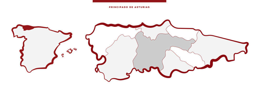 El Principado de Asturias - Comunidad aut&oacute;noma uniprovincial de Espa&ntilde;a