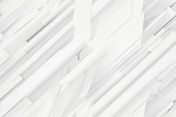 Fototapeta premium White Minimalist Abstract Background created with Generative AI