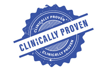 Clinically Proven Stamp Imprint Seal Template, stamp, label