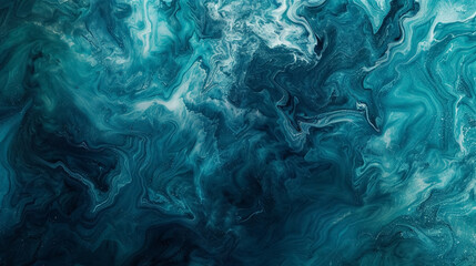 aqua blue liquid marble background.