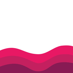 magenta pink abstract element for design transparent background