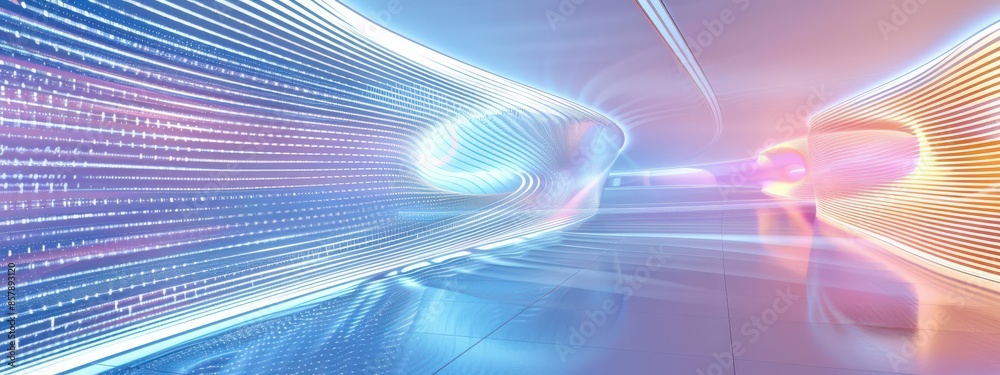 Poster a digital wind tunnel simulation showcasing aerodynamic models with complex mathematical equations a