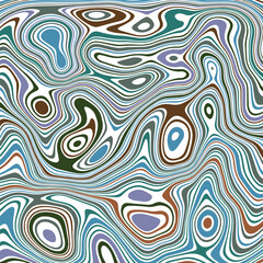 ABSTRACT ILLUSTRATION MARBLED TEXTURE LIQUIFY PSYCHEDELIC PASTEL SOFT COLORFUL DESIGN. OPTICAL ILLUSION BACKGROUND VECTOR DESIGN