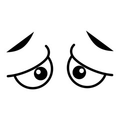 cute cartoon eyes transparent background