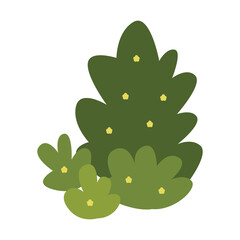 grass element cartoon transparent background