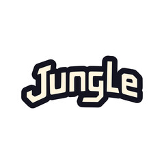 Fototapeta premium jungle nature fashion tshirt sticker vector illustration template design