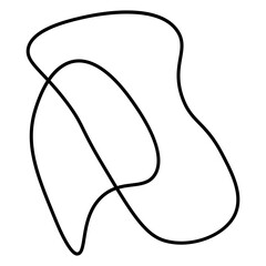 abstract line element transparent background