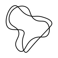 abstract line element transparent background