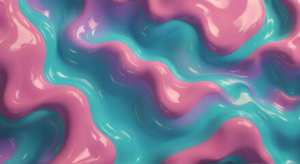 Abstract Vibrant Background with Colorful Linear Textures