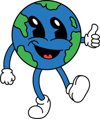 earth character vintage color 3