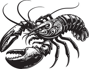 Red lobster restaurants closing design silhouette vector art work JPEG & EPS file