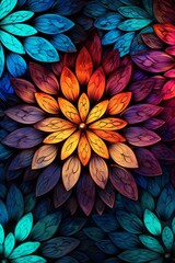 Symmetrical Visions Crafting Kaleidoscope Effect Backgrounds