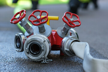 Feuerwehr, L&ouml;schwasserverteiler