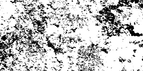 Black and white Dust overlay distress grungy effect paint. Black and white grunge seamless texture. Dust and scratches grain texture on white and black background.	

