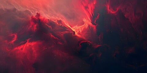 Fototapeta premium Cosmic Nebula An Abstract Image in the Universe. Concept Cosmic Nebula, Abstract Image, Universe