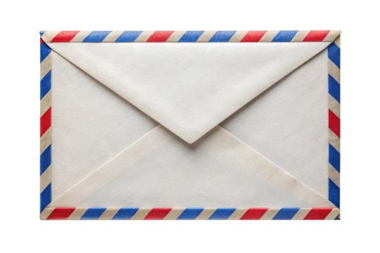 classic envelope isolated 