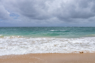 Pounder’s Beach，Oahu's North Shore, Windward Coast，Honolulu, Hawaii