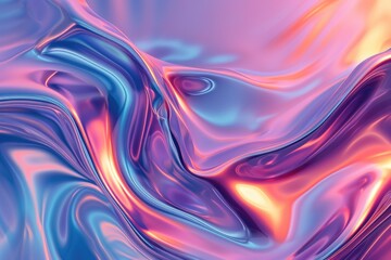 Vibrant Abstract Liquid Colors Background