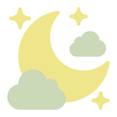 Moon Moonlight Icon