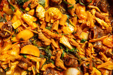 Stir-fried Beef Tripe with Vegetables