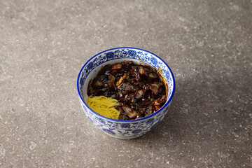 jajangmyeon, black bean sauce noodles