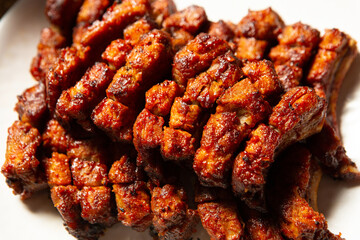 Barbecued Back Ribs, deunggalbi barbecue