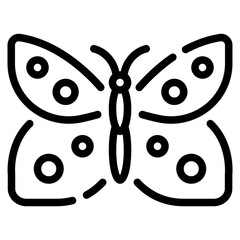 Obraz premium Butterfly Wing Icon