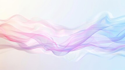 Obraz premium A smooth gradient background with flowing light waves