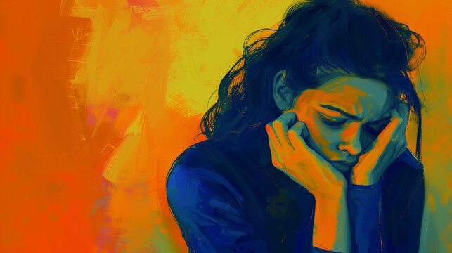 Worrying, anxiety, sad, depression, damsel in distress, thinking, concern, scare, uneasy, uncomfortable, suspicious, suspect, worry