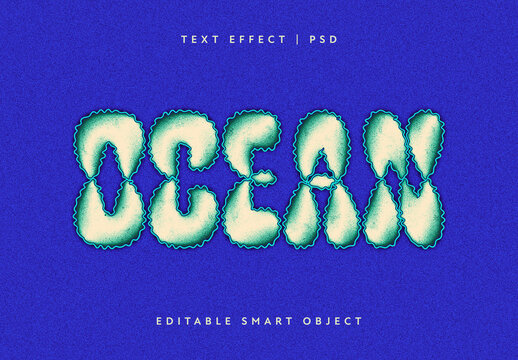 Wavy Lines Text Effect