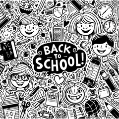 back to school poster