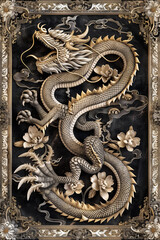 Intricate Dragon Art