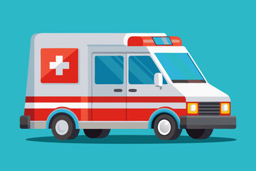 ambulance vector illustration