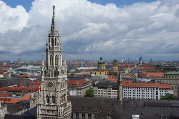 Fototapeta premium Neues Rathaus München, munich, Germany