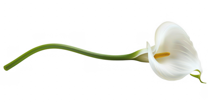 White Calla Lily Flower