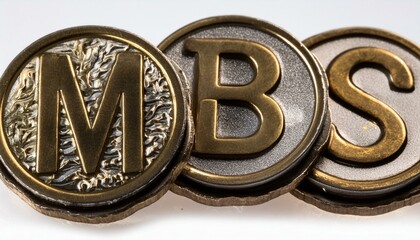 one dollar coin on a coin