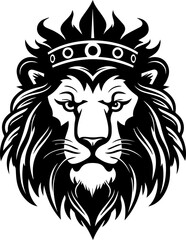 Obraz premium Lion vector transparent background PNG clipart