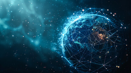 Obraz premium Global Network