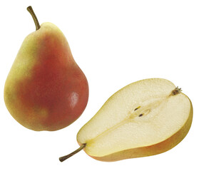 Ganze und halbe Birne