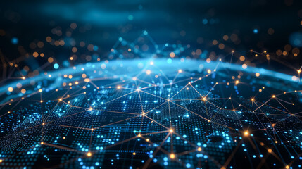 Obraz premium Global Network